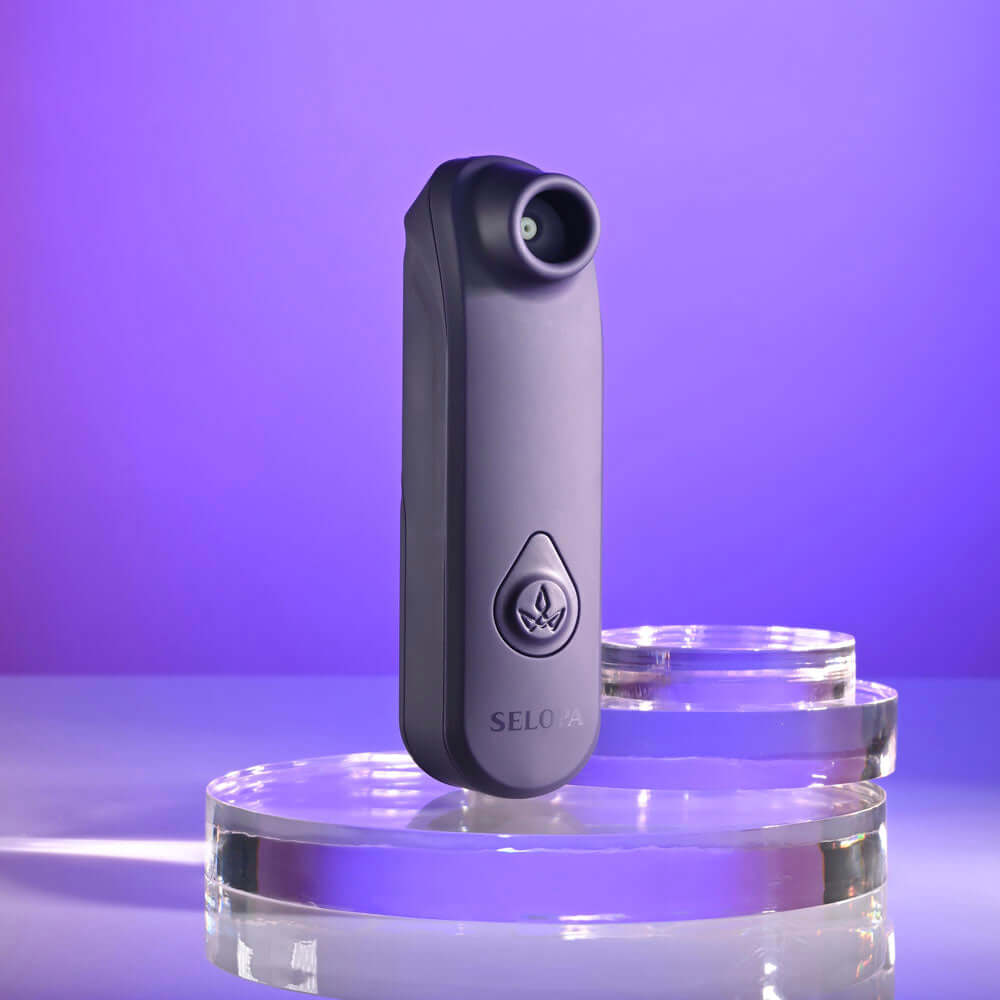 Selopa SURE THING - Black Vibrating & Sucking Stimulator